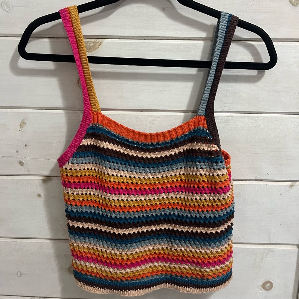 Faherty Yellowtail Knit Tank Top